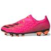 X Ghosted .2 Round Toe Lace-Up HG (Rubber Short Studs) Durable Soccer Shoes Men Soccer Shoes Pink FY7270
