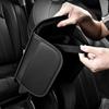 Утолщенная версия защитного чехла для центральной консоли автомобиля, кожаный улучшенный подлокотник, подушка, коврик для подлокотника с боковым карманом для хранения вещей