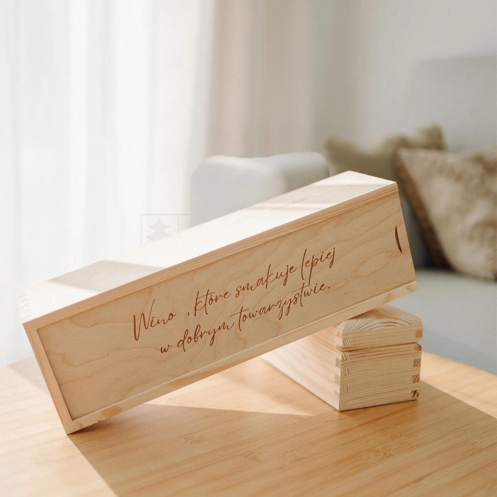 Wooden Wine Box
