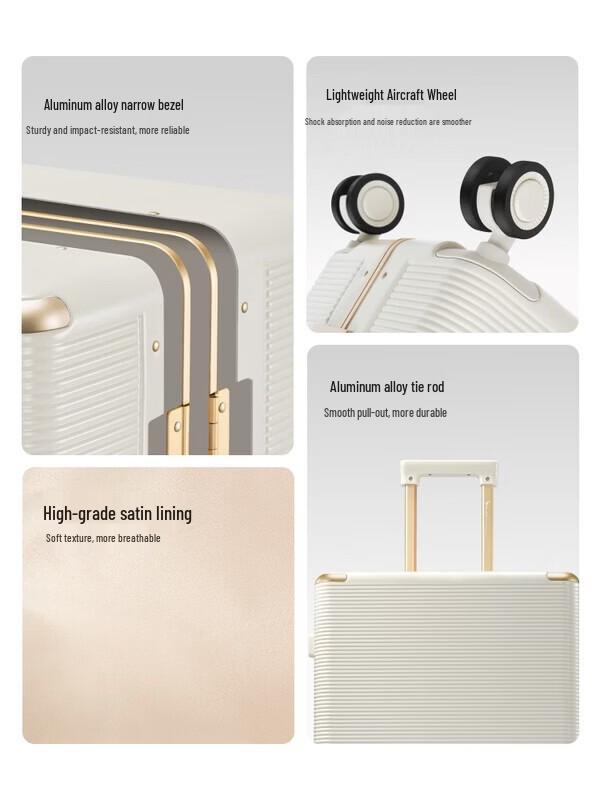 OIWAS Роскошный ручной багаж с алюминиевой рамой