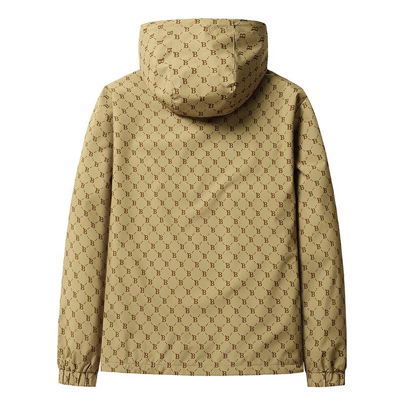 Универсальная модная повседневная куртка мужская весна и осень свободная мужская куртка с капюшоном в гонконгском стиле