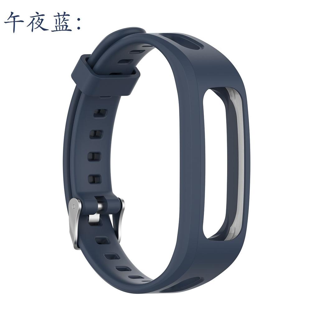 Мягкий силиконовый спортивный ремешок для часов, ремешок для Huawei Band 3e 4e Huawei Honor Band 4, сменный ремешок для бега