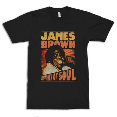 James Brown Godfather of Soul T-Shirt, Men's and Women's Sizes Tee