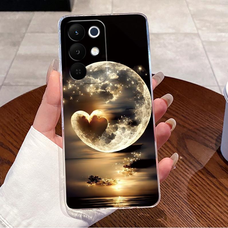 Чехол для телефона Realme C85 Pro C85pro 4G 2025 Чехол Прозрачный Роскошный Милый Кошка Кролик Забавный Модный Любовь ТПУ Мягкий Силикон Задняя Крышка