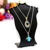 Creatively Display Jewelry Necklace Holder Earring Bust Mannequin Pendant Chain Organizer Stand Hanging Storing Shelf