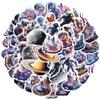 10/50Pcs Spaceman Stickers Outer Space Astronaut Graffiti Stickers for DIY Luggage Laptop Skateboard Motorcycle Bicycle Stickers