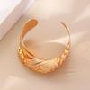 Преувеличенный золотой витой браслет: Женская Мода Панк Вечеринка Ювелирные Изделия