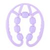 U Shape Trigger Point Massage Roller 7 Wheel Massage Roller for Calves Leg Arms Relieve Muscle