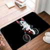 Printable Bedroom Entrance Mat Balcony Rug Door Mat Pet Animal Rug Funny Cartoon Dog Portrait Door Mat