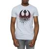 Star Wars Mens The Last Jedi Shattered Emblem T-Shirt