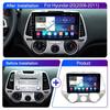 2 din Android 12 Автомагнитола Мультимедиа Для Hyundai I20 2008 - 2012 GPS Навигация 2Din Carplay Стерео DVD-плеер