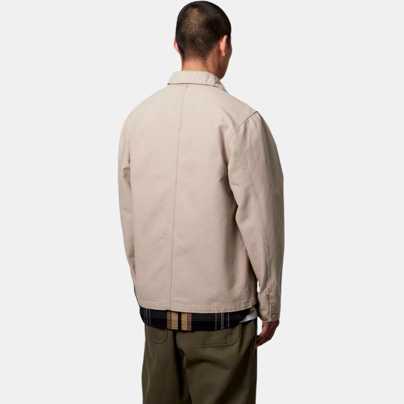 Carhartt WIP Свободный удобный простой пиджак с лацканами и длинными рукавами на одной пуговице мужские пиджаки I034787-2RF-4O