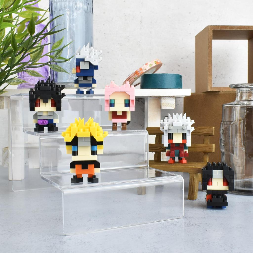 Kawada Nanoblock Mini Nano Naruto Shippuden (Box) NBMC_45S 1 Box = 6 Pieces, Total of 6 Types