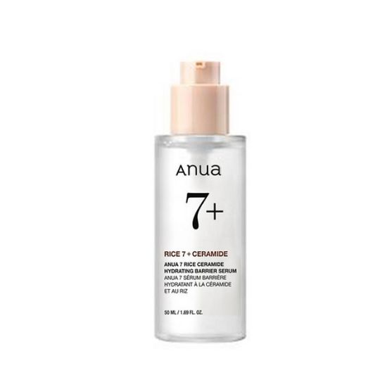 Anua 7 Rice Ceramide Hydrating Barrier Serum Deep Moisture Skin Barrier Repair 50ml