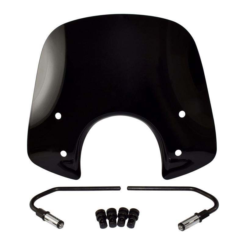 waase For Piaggio Vespa Primavera 150 125 2013-2022 Windscreen Windshield Wind Deflector Shield Screen Visor Glass with Bracket