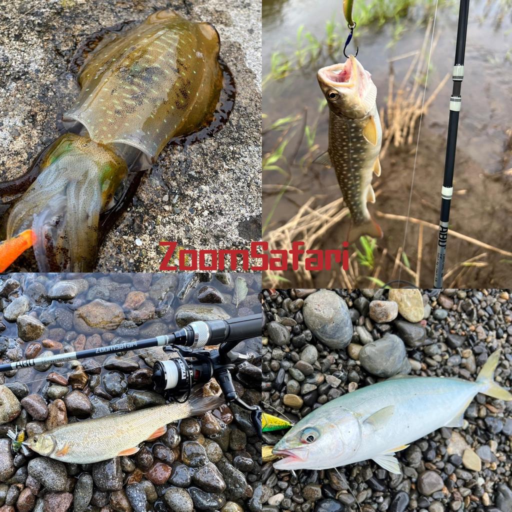 Спиннинговое удилище ZoomSafari, 4 секции, ZMSS-404UL-BK