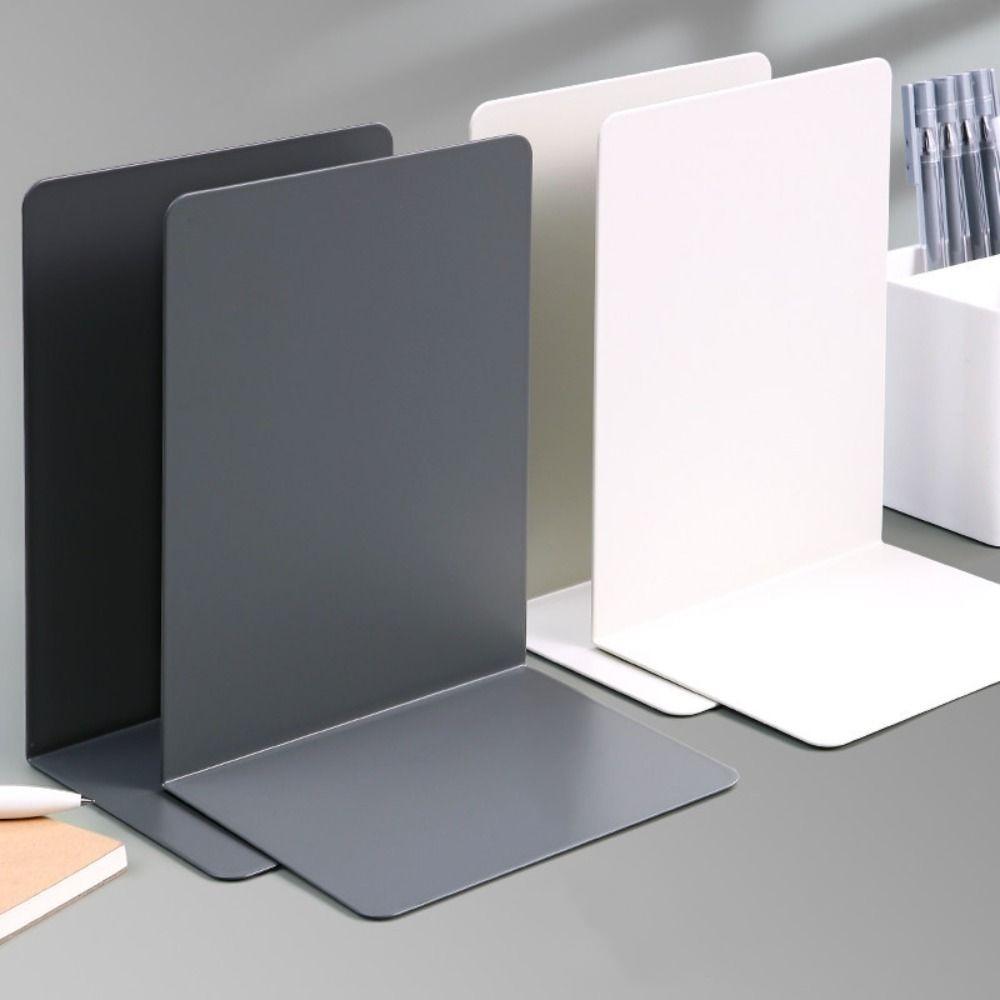 L-образная подставка для книг Прочная подставка для книг Настольный органайзер Настольные книжные упоры Студент