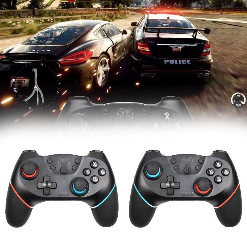 Беспроводной Bluetooth геймпад Switch Pro Floral с вибрацией для ПК и Switch