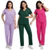 Autumn Unisex Spa & Salon Scrub Suit - Sweat-Absorbing, Heat-Dissipating Clinic Uniform