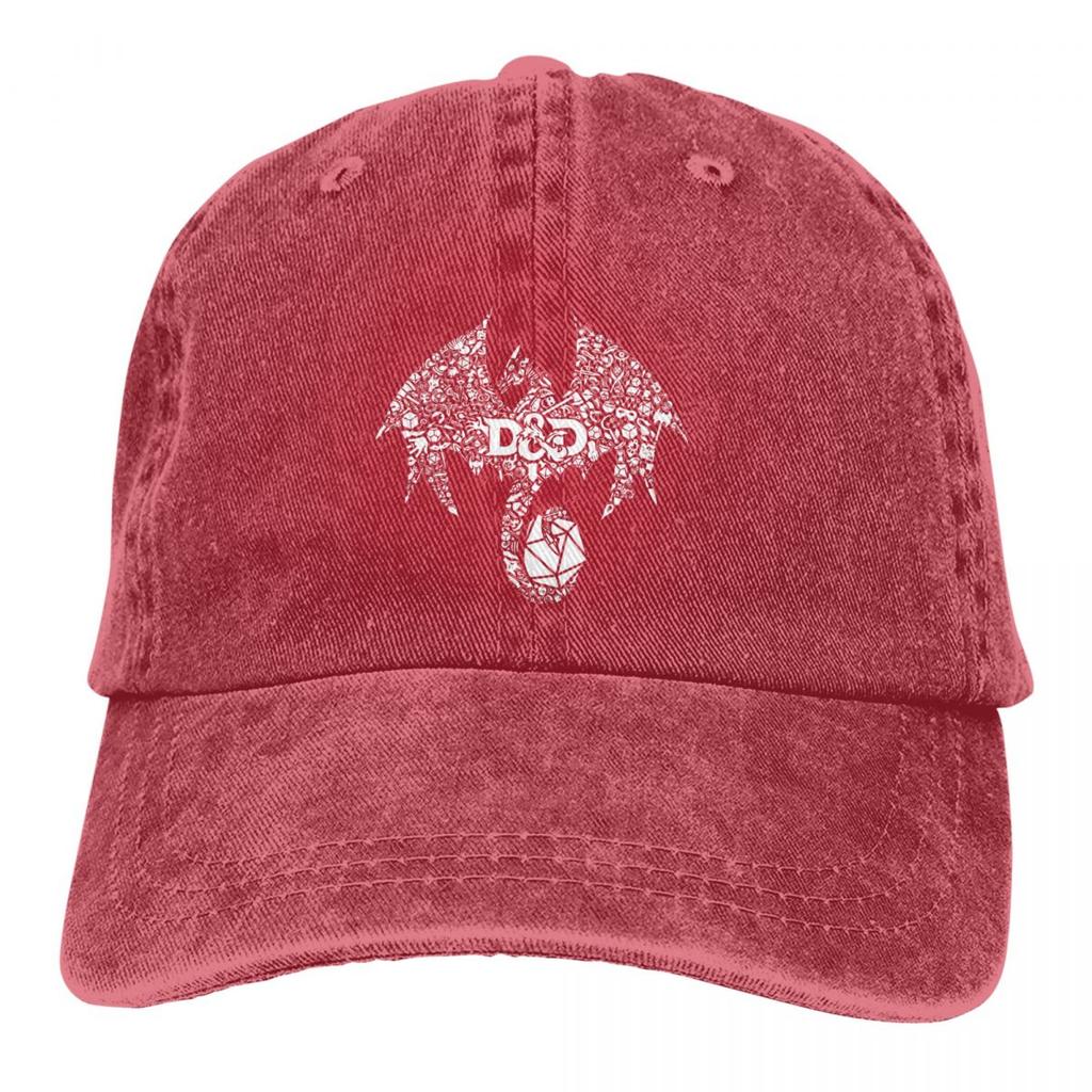 Постиранная унисекс бейсбольная кепка с мозаикой Dragon Trucker Snapback Кепки Папа Шляпа DnD Кепки для игры в гольф