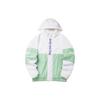 Life Series Loose Casual Spliced Hooded Woven Sports Jacket Unisex Jackets Moss-Green 152218601-2