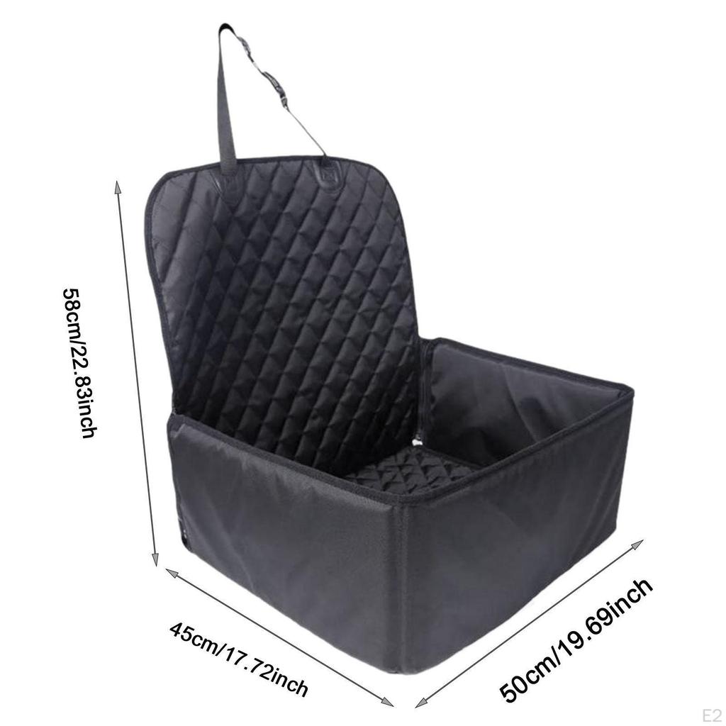 Чехол на переднее сиденье автомобиля для собак, водонепроницаемый, многоцелевой, с противоскользящей подложкой, 50 см x 45 см, портативный