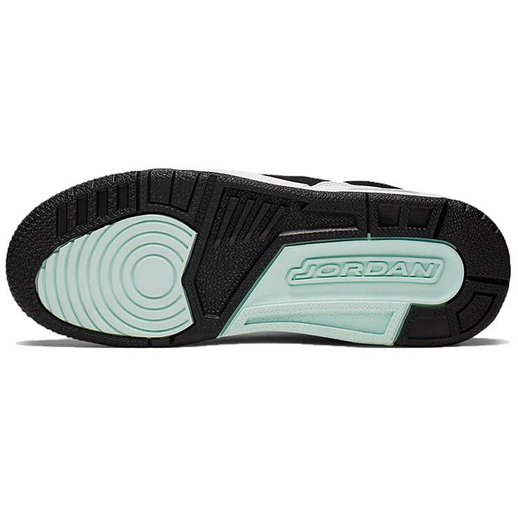 Jordan Legacy 312 Low Черный Белый Бирюзовый Оттенок GS CJ5500-013