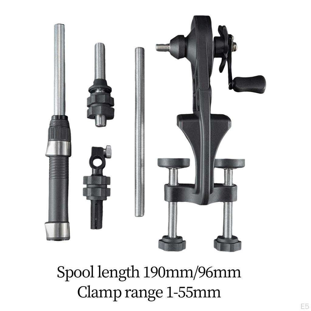 Fishing Reel Line Winder Compact Adjustable Multifunctional Spooler Fitments