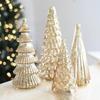 Set of 5 Creative Illuminated MercuryTrees Versatile DIY Decoration Mercury Christmas Trees With Light Desktop Ornament