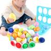 Blocks Simulated Eggs Shape Enlightenment Identification Color Toys