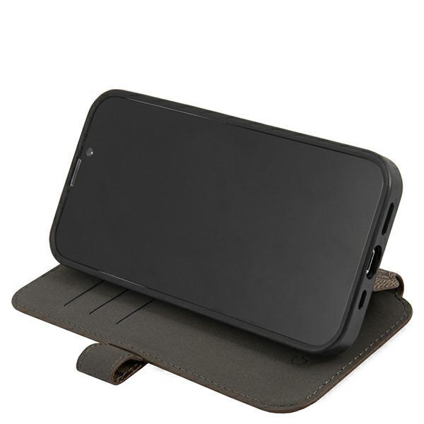 Guess Gubkp13X4Gmgbr Iphone 13 Pro Max6,7 Brązowy/Brown Book 4G Duże Metalowe Logo