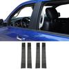 4 шт. Наклейки для украшения оконных стоек экстерьера, накладки для Dodge RAM 2010-17