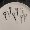 Silver No Pierced For Women Cross Korean Stud Earrings Men Ear Clips Ear Cuff Clip On Earrings