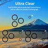 3 шт. Защитная пленка для экрана и объектива камеры для Iphone 17 Air 16 Pro Max 15 Plus 14 13 12 Mini 11 16E Закаленное стекло Защитная пленка Аксессуары для телефона