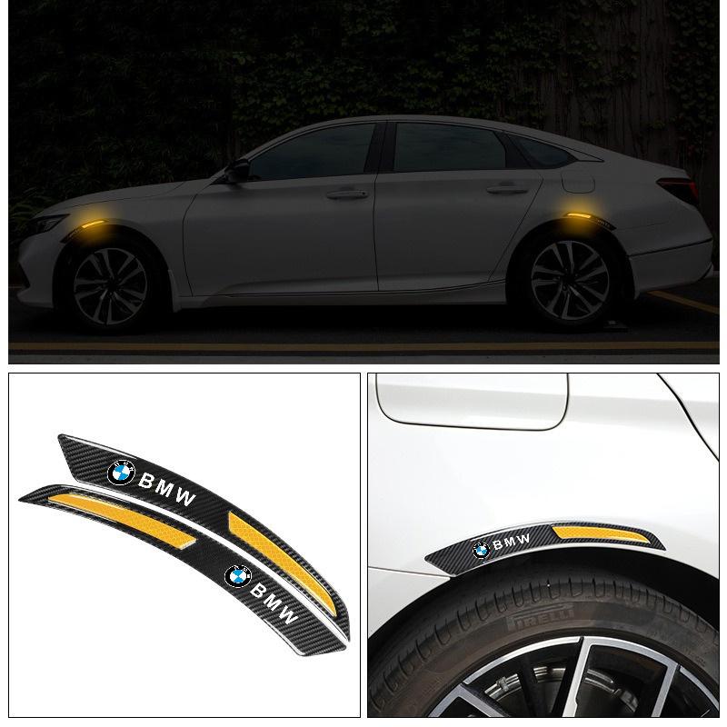 Car Wheel Arches Stickers Night Reflective Decorat Car Sticker For BMW 3 5 7 Series G11 G12 G30 G31 G32 G07 X3 X4 X5 X6 X7 JK4