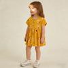 Girls Summer Round Neck Short Sleeve Princess Dress for Toddlers and Kids