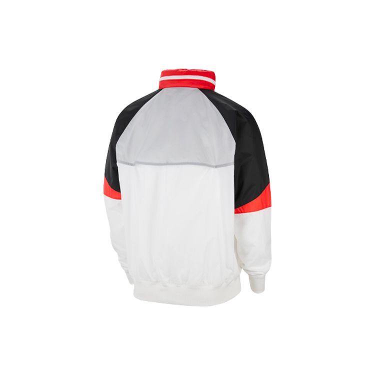 Nike Windrunner Liverpool Football Sport Лоскутная куртка с капюшоном Мужская верхняя одежда Белый CZ3417-100