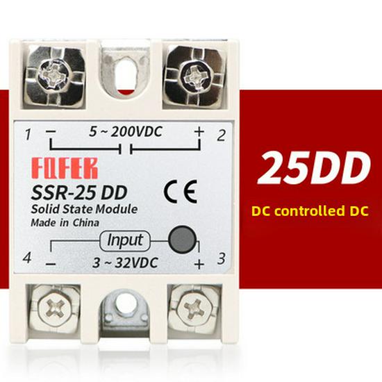 Управляемое постоянным током твердотельное реле переменного тока 40DA 25A 60DA 80DA 100DA-H 40DD VA однофазное твердотельное реле