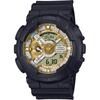 Мужские часы G-SHOCK GA-110CD-1A9JF [серия циферблатов G-SHOCK с металлическим цветом] Круглые часы из черной смолы