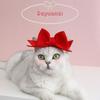 Pet Cat Dog Hairband With Handmade 3D Bow Crown Headpiece Birthday Wedding Party Princess Style Accessory