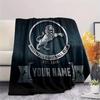 Custom Name Millwall F.C Flannel Blanket, High quality Comfortable for All Seasons, Home Decor, Warmth and Comfort