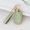 PIFOOG Key Fob Cover For Chevy 5 Buttons Keys Shell Case TPU Bling Car Keychain Protector Accessories For Equinox Malibu Blazer Camaro Spark Traverse