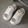 2026 Summer Comfortable Slippers Small White Shoes Women Shoes Hundred Casual Breathable Sandals K8711