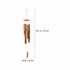 6 Tubes Bamboo Wind Chime Hand-Carved Garden Art Crafts Retro Hang Decorations  Home Decoration