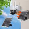 Solar Panels 5.3W Single Crystal Silicon Power Supply IP65 Waterproof Solar Panel for Ring Doorbells Cameras Security Equipment
