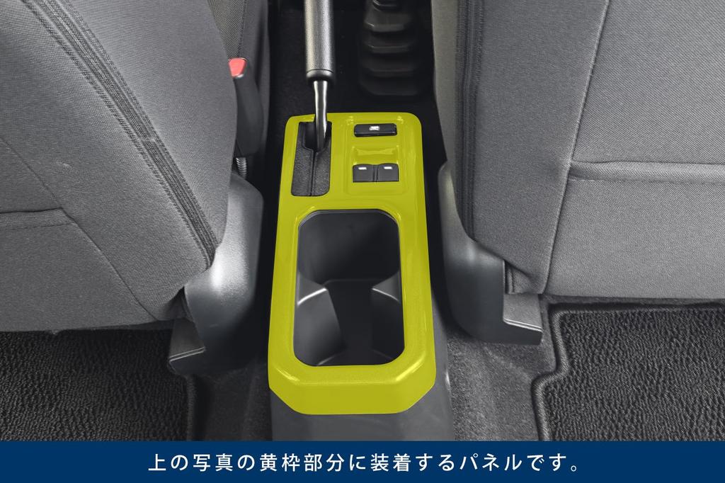Панель SecondStage для Suzuki Jimny Nomad JC74, Нижняя консоль, Пиано-блэк, S151BLK,