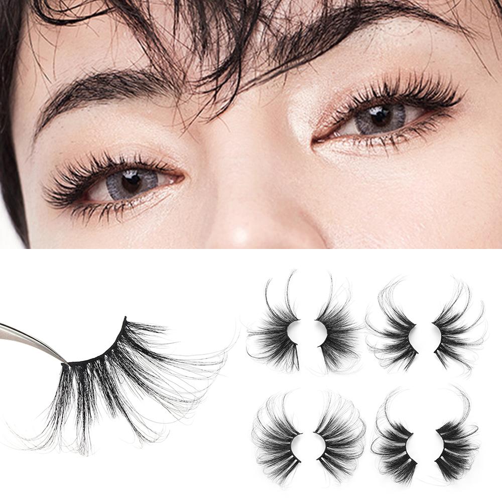 Tools Criss-cross Super Long Fluffies Lash Extension 70mm Lashes False Eyelashes 100% 3D Mink Hair