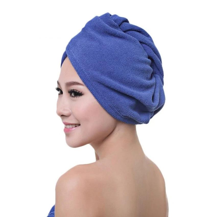 Microfiber Hair Dry Cap Quick Drying Towel Bath Wrap Hat Magic Fast Drying Women Hair Washing Cleaning Towel Turban Bath Tool