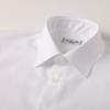 HITOYOSHI Легкая в уходе рубашка с длинным рукавом 10 размеров Hitoyoshi Dress Shirt Хлопок LB-W1 [Полуширокий/Белый твил/39-84] Мужская 100%