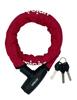 Замок тросовый Unicar Big Wire Lock, 1000 мм, красный, BL-23